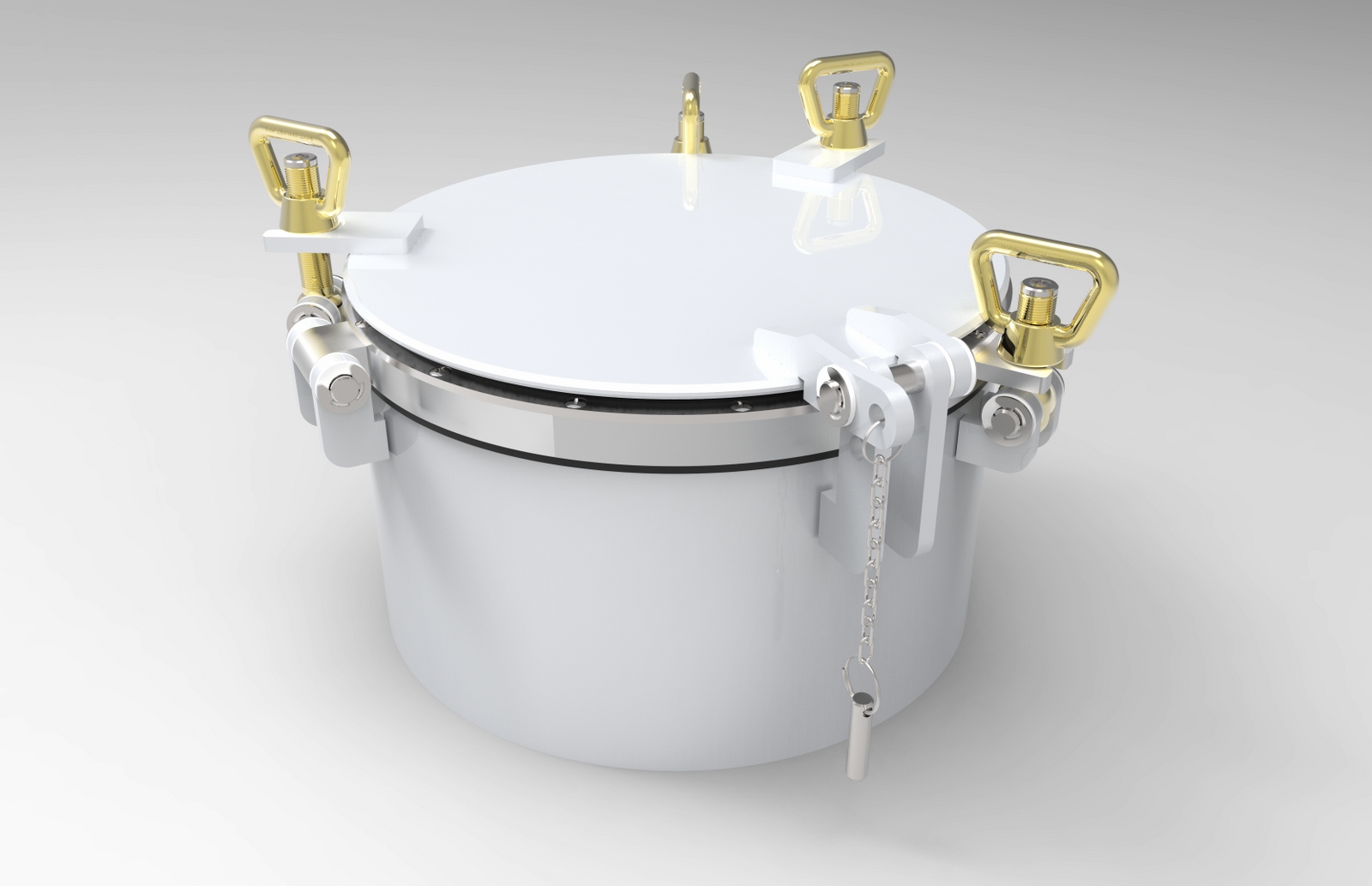 OPENED SIDE SCUTTLE WITH DEADLIGHT