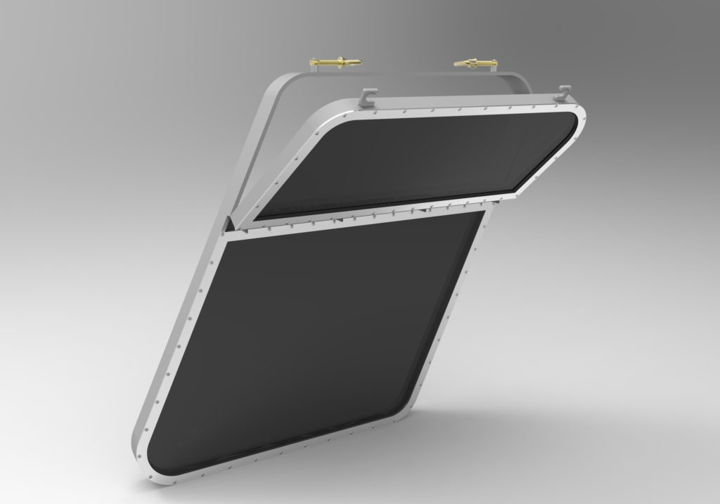 COMBINED WINDOW-HALF OPENING&FIXED