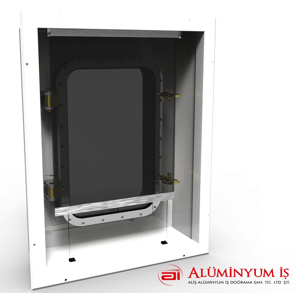 TELESCOBIC WINDOW BOX (INOX (ROLLER BLID (TINTED)