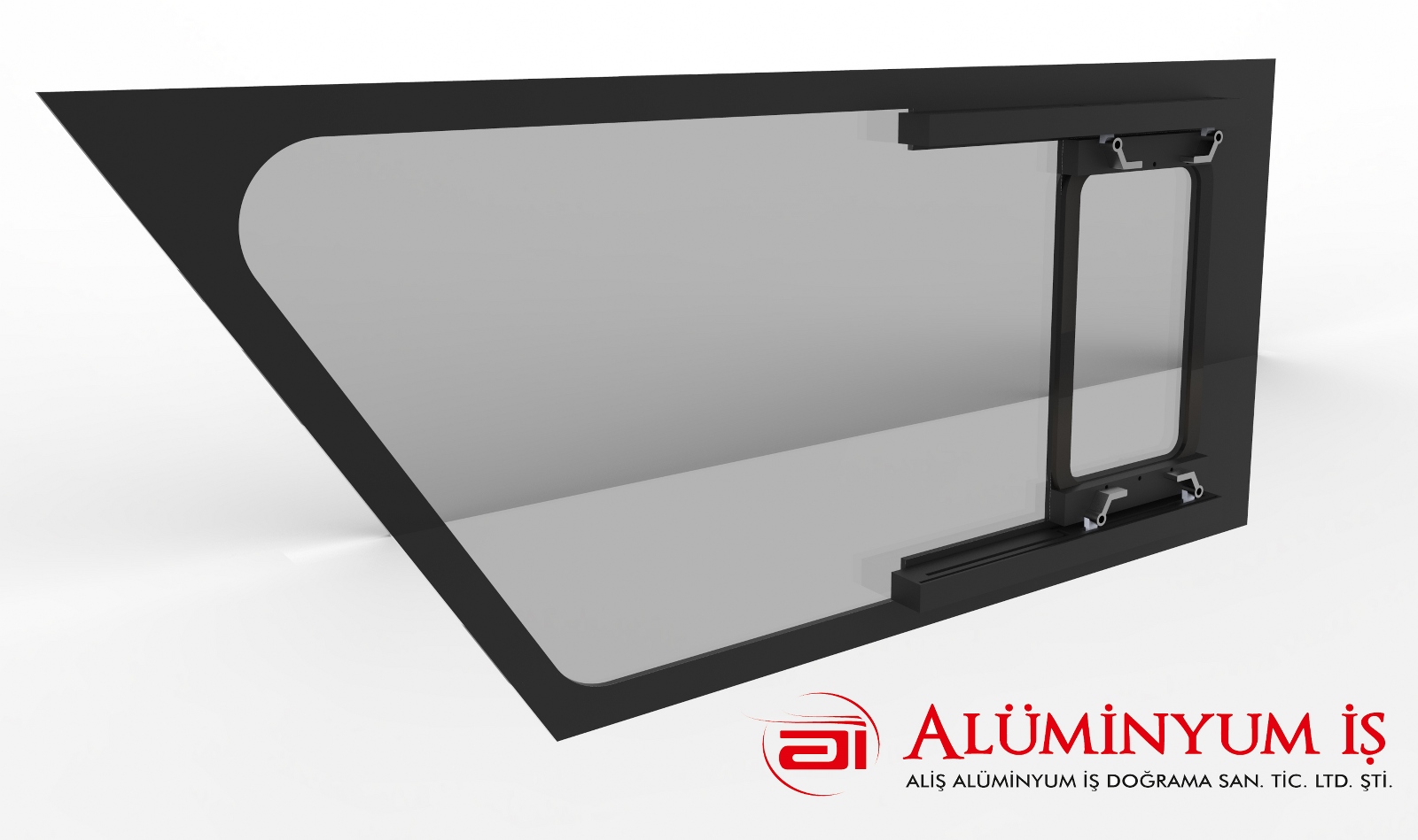 GLASS CENTER SLIDING FRAME FLUSH TYPE AND NORMAL TYPE